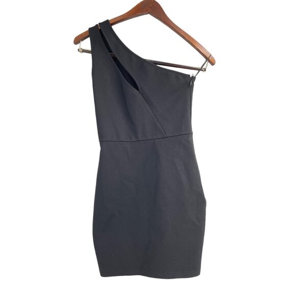 Revolve Superdown Nava Black Asymmetrical Sleeveless Mini Dress Womens XS Party - Picture 2 of 9
